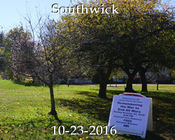 2016-10-23 Southwick Historical Society