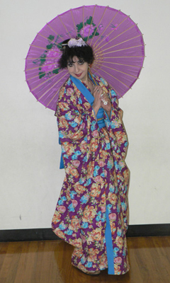 Josephine Sarnelli in her 'Dreams of Happiness' costume