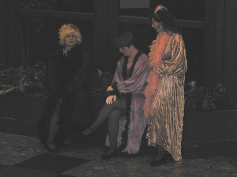three dancers