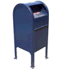 blue mailbox